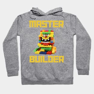 Bricks man Builder Funny Master Builder Toys Kids Hoodie